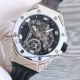 super clone Audemars Piguet Black Panther Flying Tourbillon Royal Oak Concept  silver case black strap (3)_th.jpg